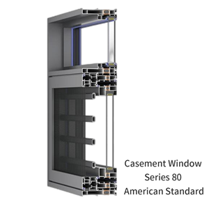 Drehkippfenster Serie 80 American Standard