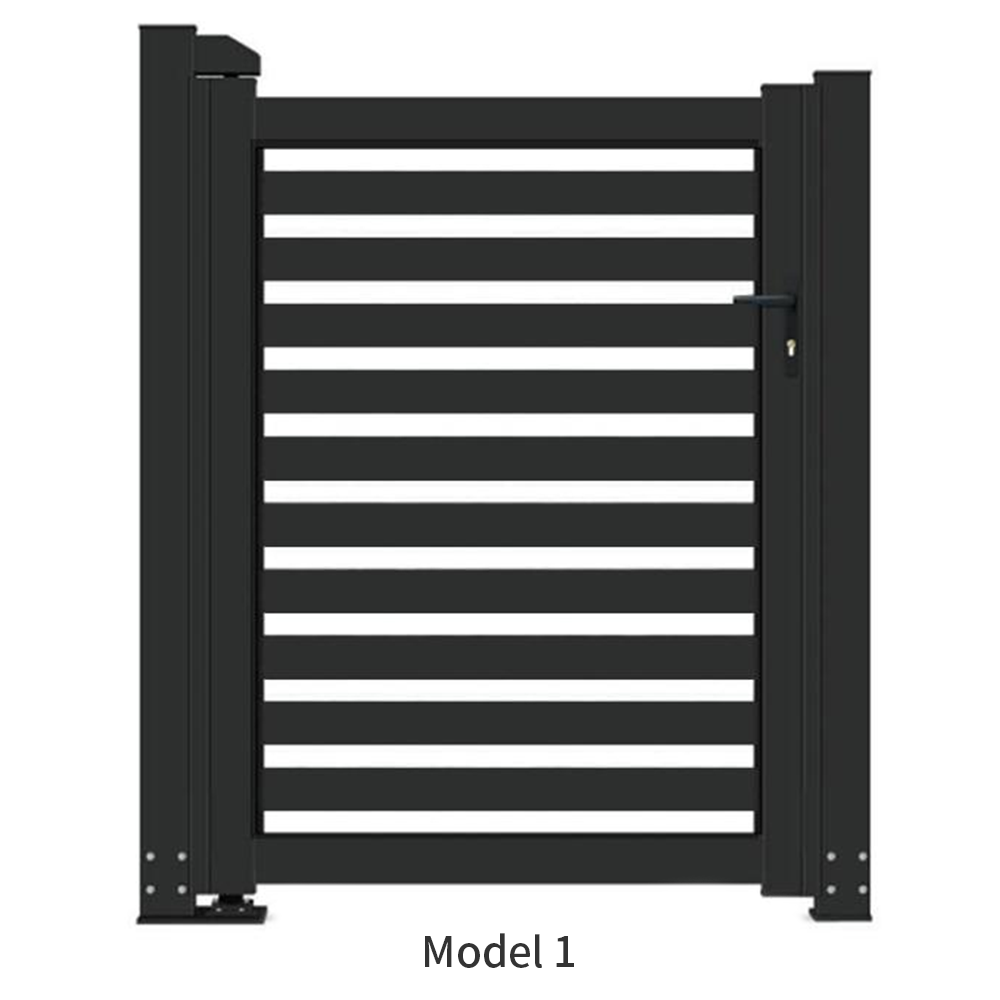 سياج وبوابة النموذج 1