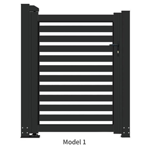 Zaun- und Tormodell 1