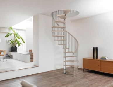 Escaliers en colimaçon : la solution de design intelligente pour les petits espaces
