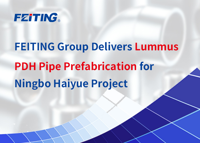 Ang FEITING Group ay Naghahatid ng Lummus PDH Pipe Prefabrication para sa Ningbo Haiyue Project Ang FEITING Group ay Naghahatid ng Lummus PDH Pipe Prefabrication para sa Ningbo Haiyue Project