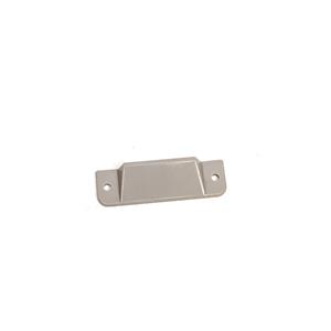 Stainless steel control track end cover