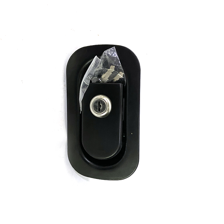 Supply cargo trailer cam lock door latch, lock for tool box latches