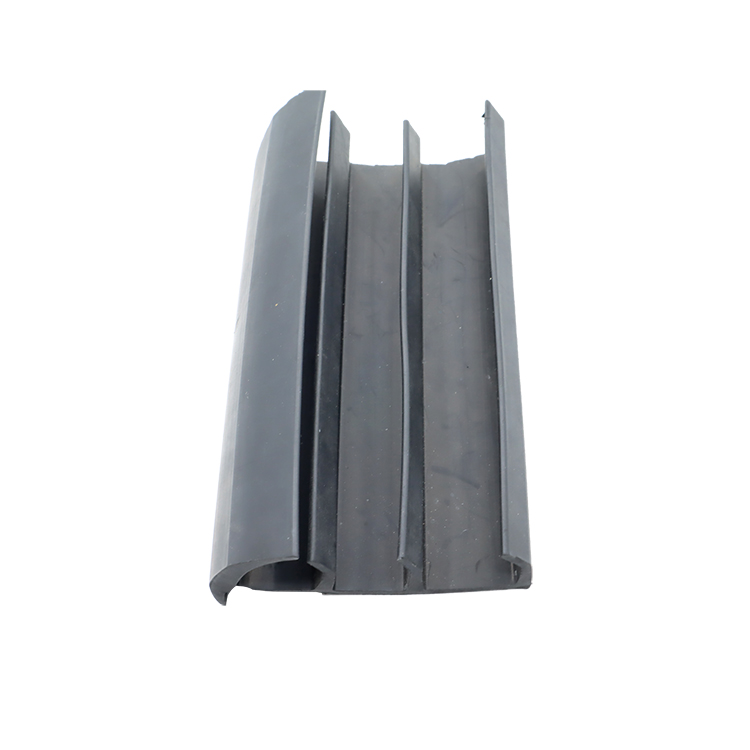 LKW-Dichtungsstreifen, schwarzes Grafikdesign, w-förmiges, extrudiertes PVC-Kunststoffprofil