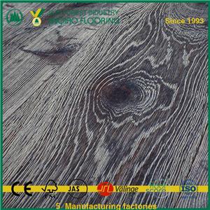 Pavimenti in legno di quercia oliato UV lavato bianco profondo