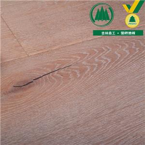 Smoked Wire Brushed Grey Stained Natural Oiled Flooring