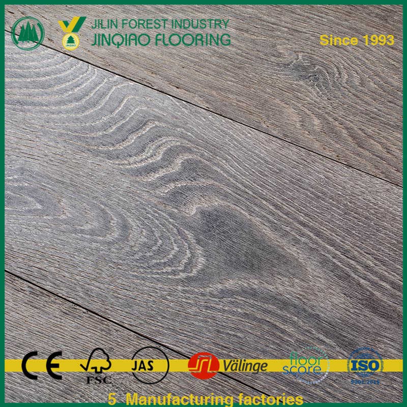 Oak Reactive Chemical Treatment Natural Oiled Wood Flooring