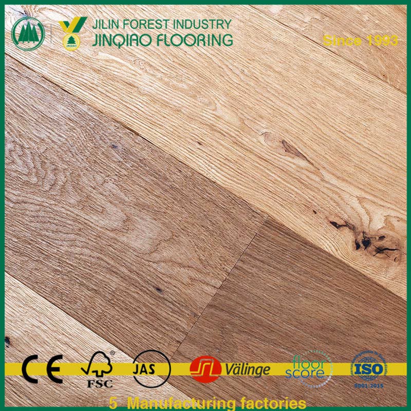 Handscraped Brushed Natural Oiled Rustic Hard Wood Floors