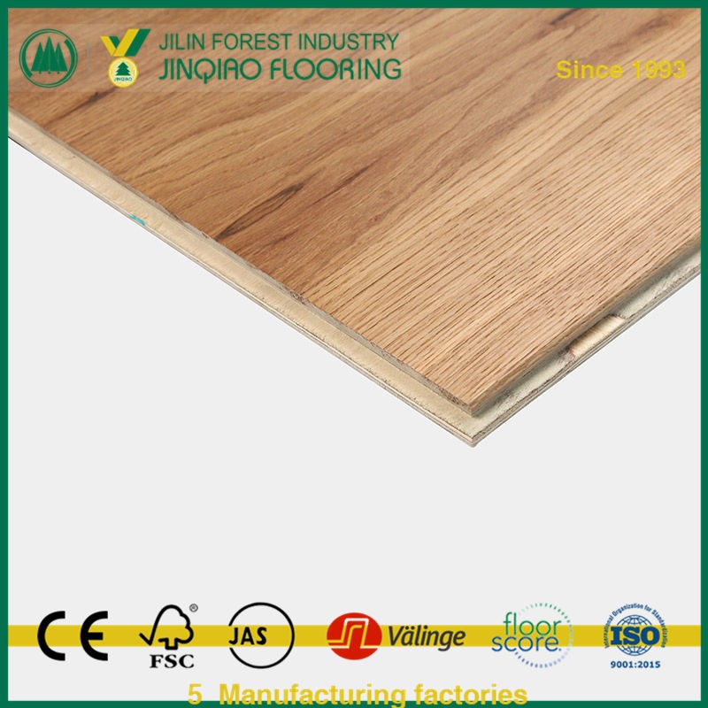 3 Layer Brushed UV Oiled Oak Engineered Flooring