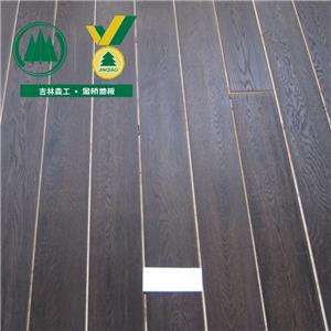 Stained Wire Brushed Classic Engineered Wood Flooring