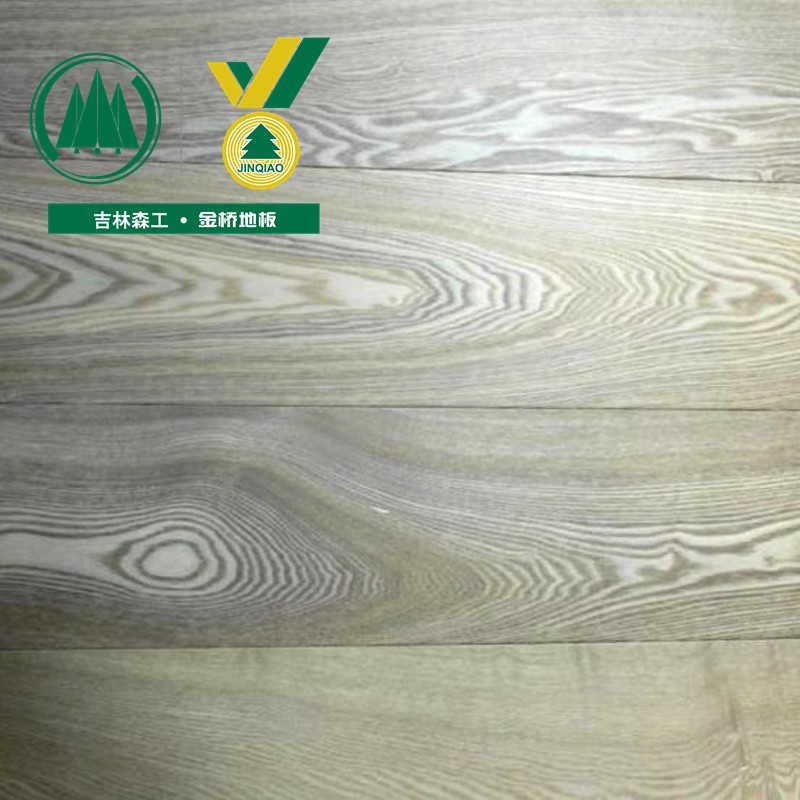 Ash 3 Layer Pine Core Click White Matt Lacquer ABC Floors