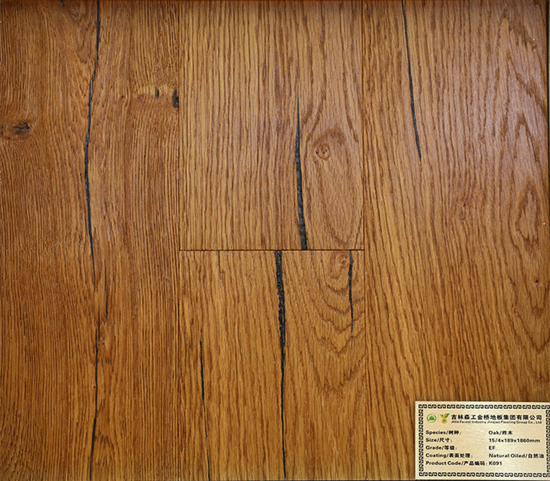 China oak floor