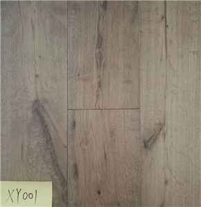 Oak Smoked Brushed & handscraped engineered flooring