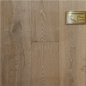 활성 스테인드 컬러 수성 옻칠을 사용한 OAK 설계 목재 바닥재