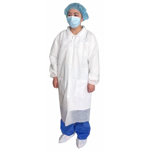 Non Woven Lab Coat With