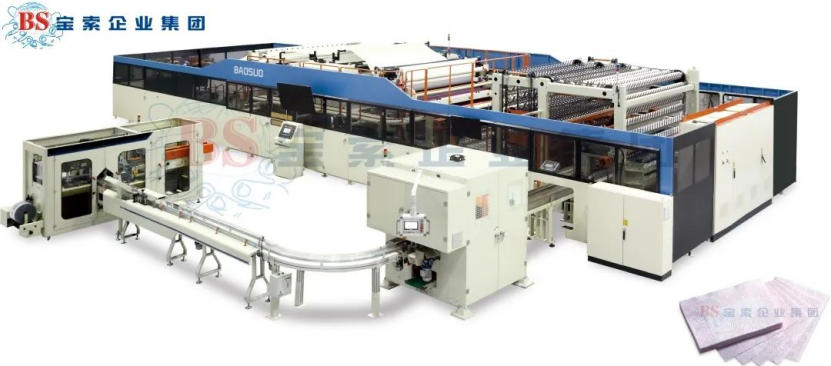 tissue production line