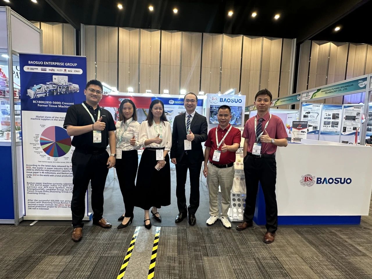 Baosuo Enterprise ha esposto all'Asean Paper Bangkok