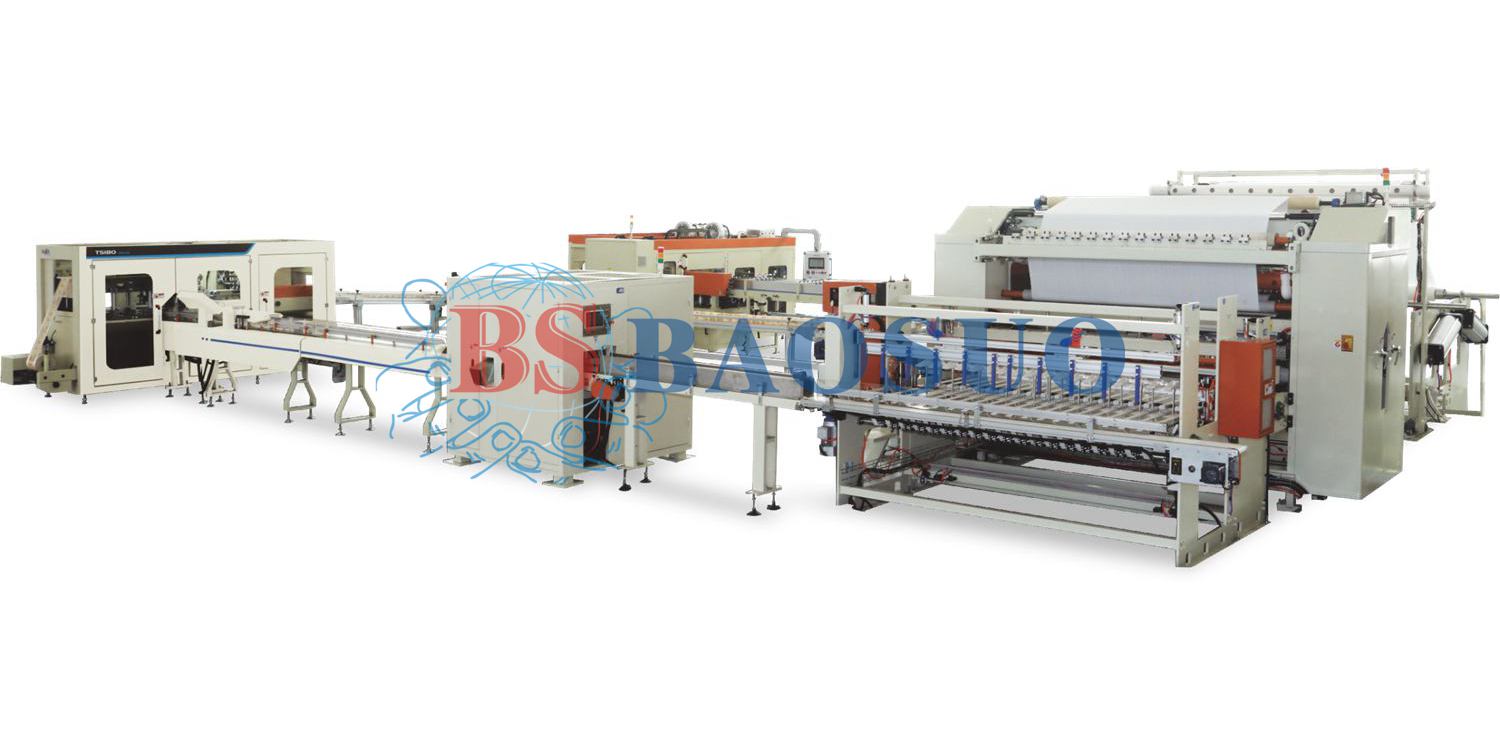 facial tissue production line