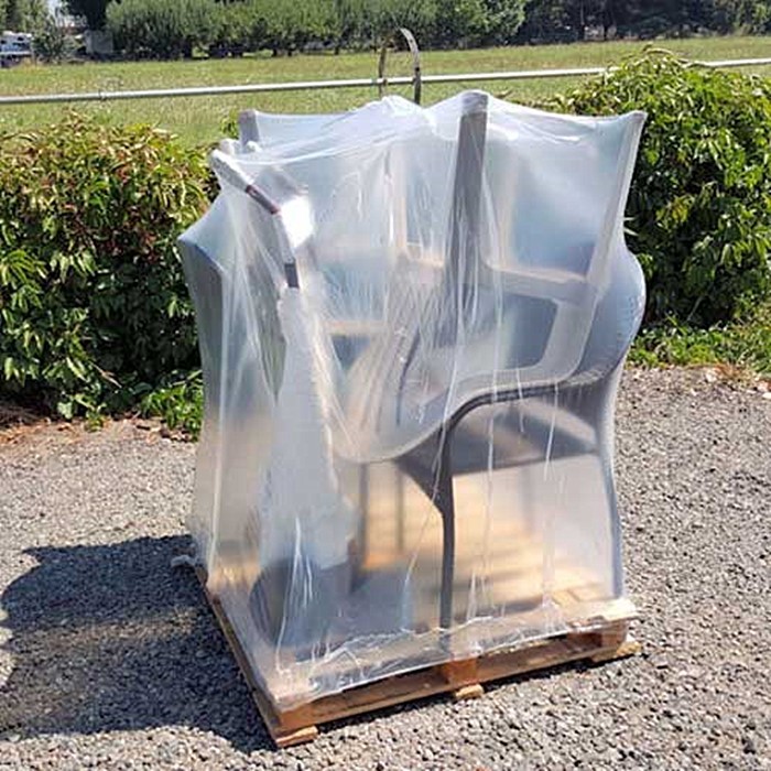 Packaging Shrink Wrap Pallets Plastic Cover Factory