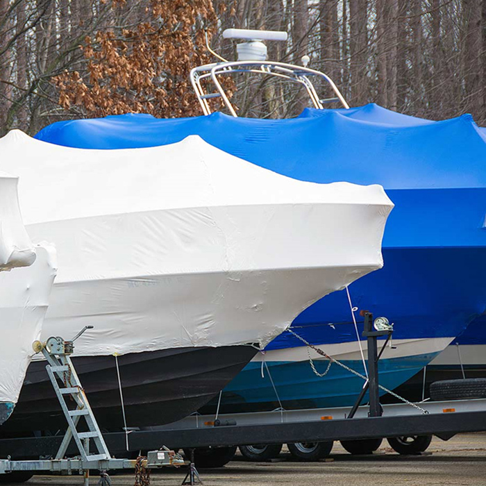boat cover shrink wrap