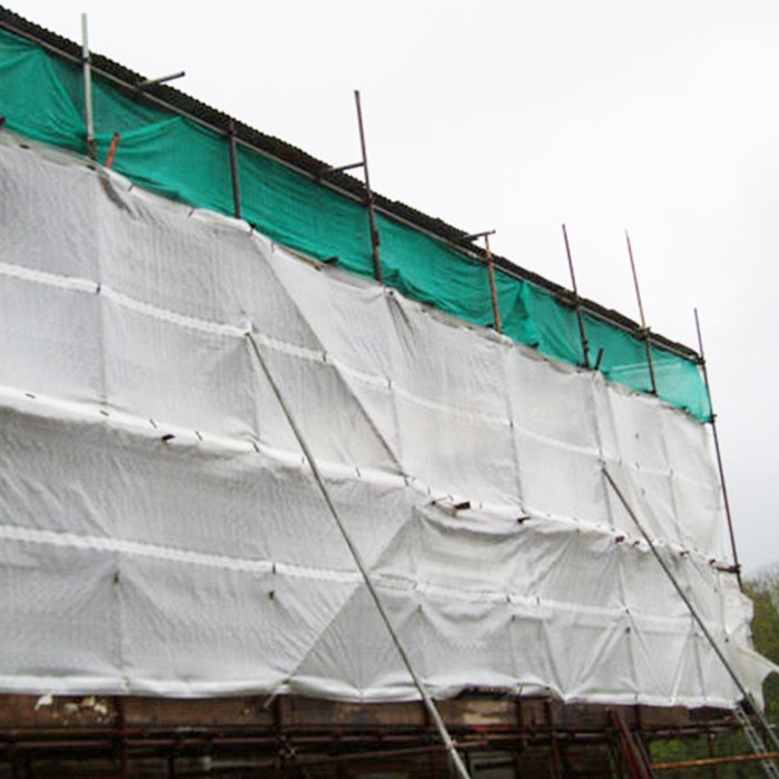 Protective scaffolding Restoration construction enclosures