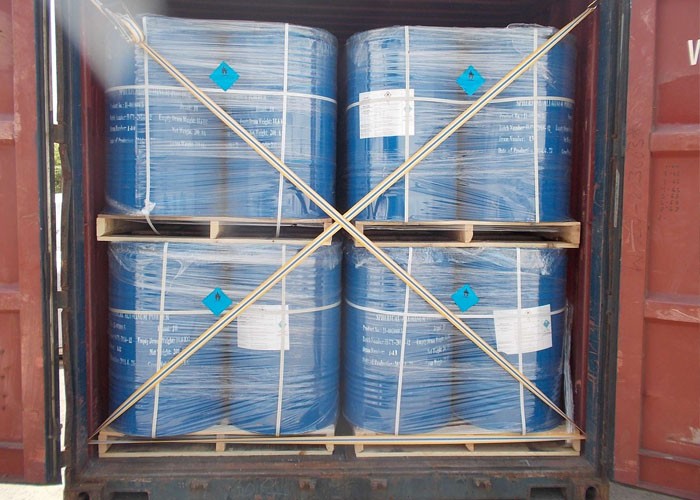 Steel drum package and 20FCL loading package.