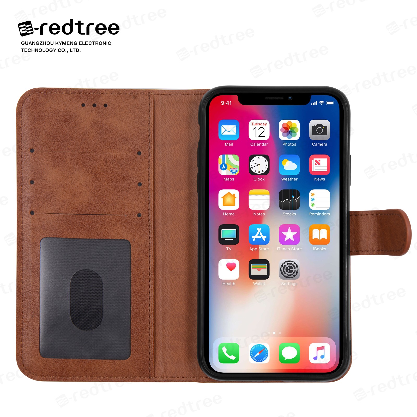 flip leather case for huawei