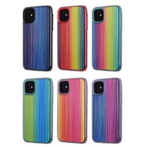 3D Rainbow Anti-Drop voor iPhone-beschermhoezen
