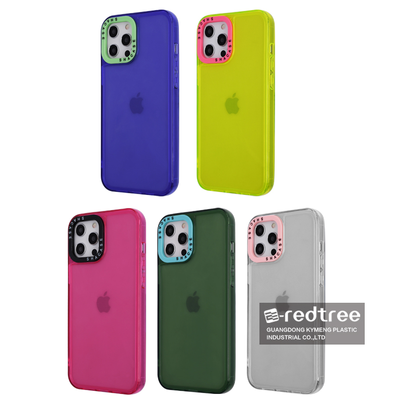Iphone xr 携帯電話ケースのポップなカラー デザイン