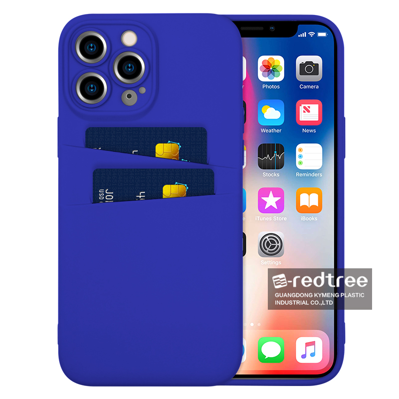 Supply Solid Color Dual Card For Custom Iphone 11 Case Wholesale