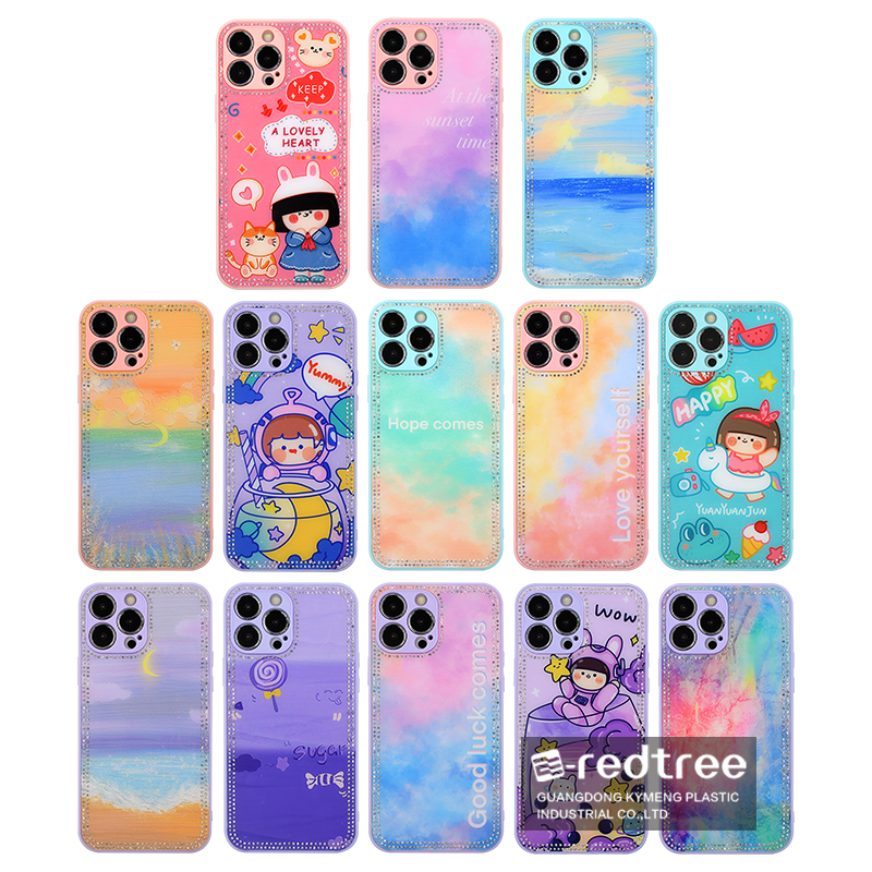 Colorful Drawing Protective Case For Iphone 11