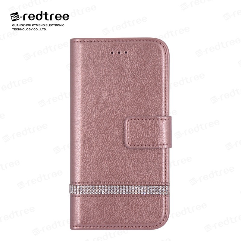 Luxury flip leather phone case