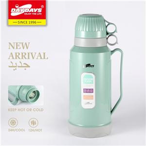 Supply 1800ml Glass Refill Vacuum Flasks Thermos With Two Cups Factory Quotes Oem