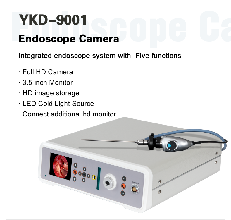 cámara de video de laringoscopio