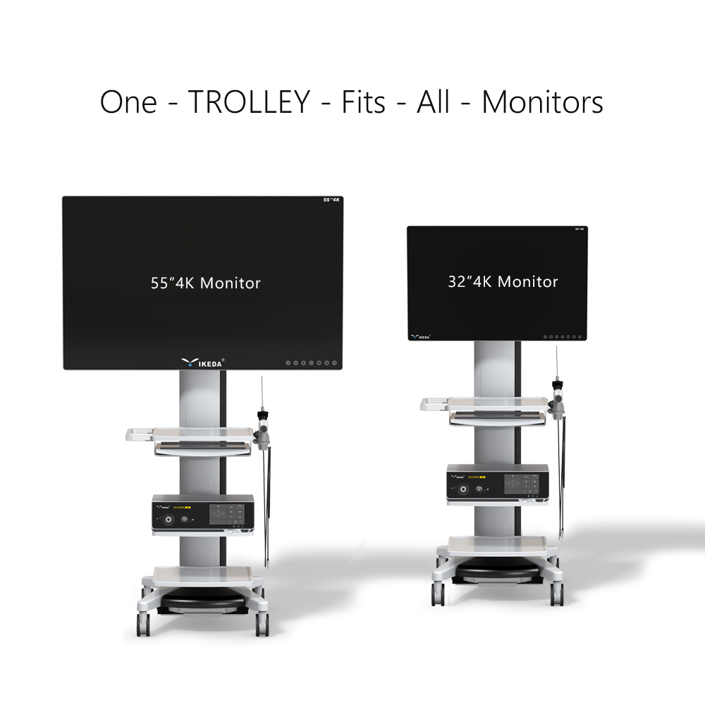 Clinical Use Trolley Safe Moving Trolley Adjustable Trolley