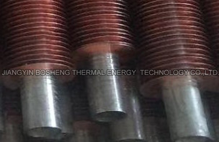 SS304 Extruded Fin Tubes With C12200 Fin copper fin for air cooling