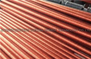 B111 C12200 Embedded Copper Fin Tubes With C12200 Fin