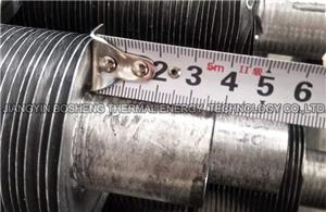 SB163 UNS N08825 Tubi alettati in alluminio scanalato