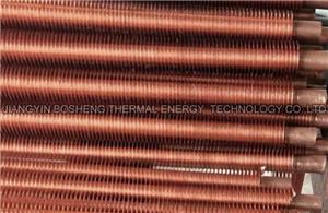Wrapped L Footed Fin Tube Cuni 90/10 With Copper Fin