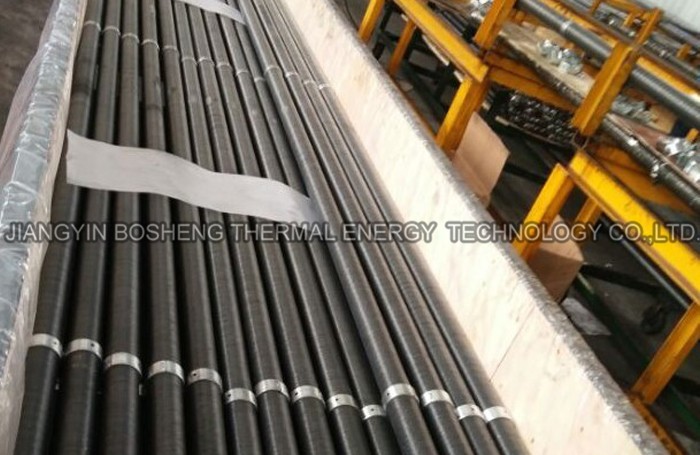 SA179 Tubos de acero de cartón con aleta de aluminio