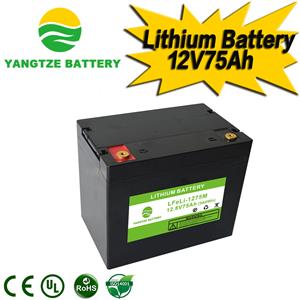 12V 75Ah Lithium Battery