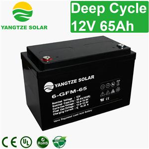 12V 65Ah Deep Cycle Battery