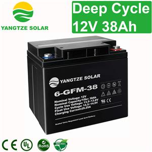 12V 38Ah Deep Cycle Battery