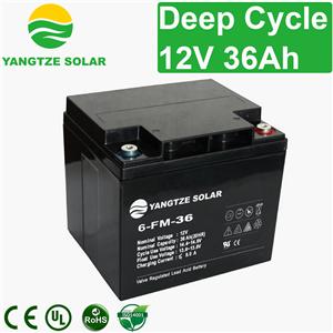 12V 36Ah Deep Cycle Battery
