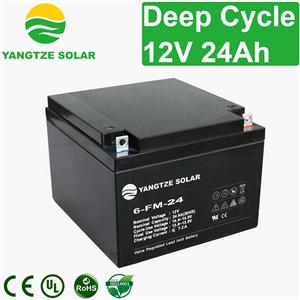 12V 24Ah Deep Cycle Battery