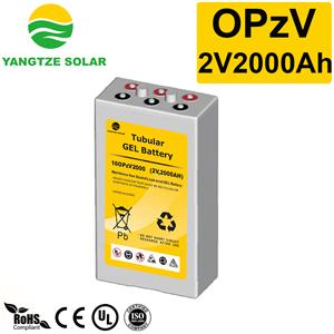 2V2000Ah OPzV Battery