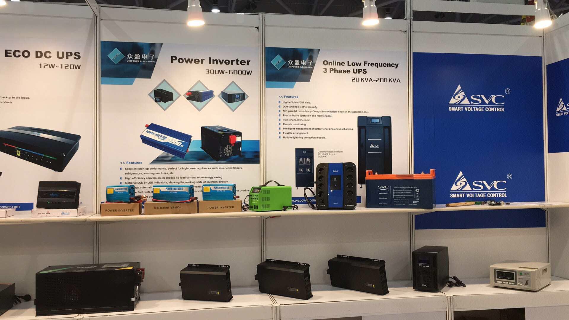 Unipower في المعرض التجاري العالمي للإلكترونيات لعام 2018