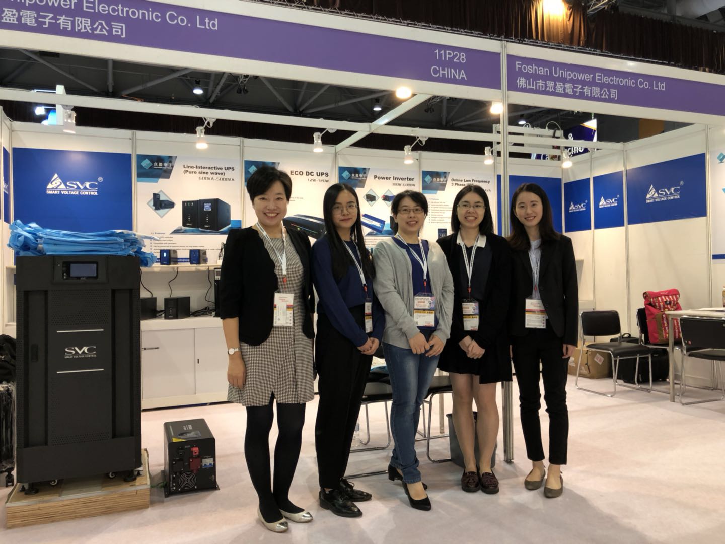 Unipower in the 2018 Global Sources Electronics Trade Show