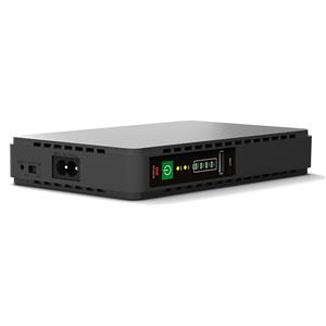 Gruppo di continuità Mini DC UPS 12V con batteria al litio 8800mAh Banca di alimentazione di emergenza per sistema CCTV, router, monitor, DVR