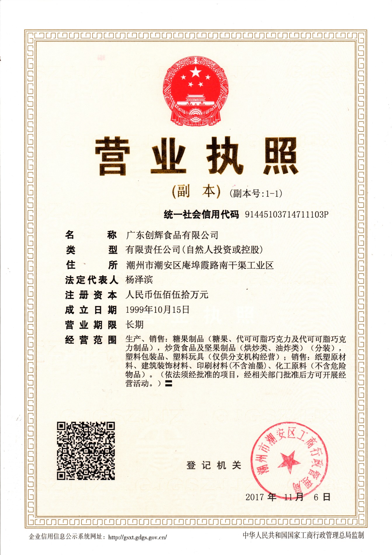 BUSINESS LICENSE
